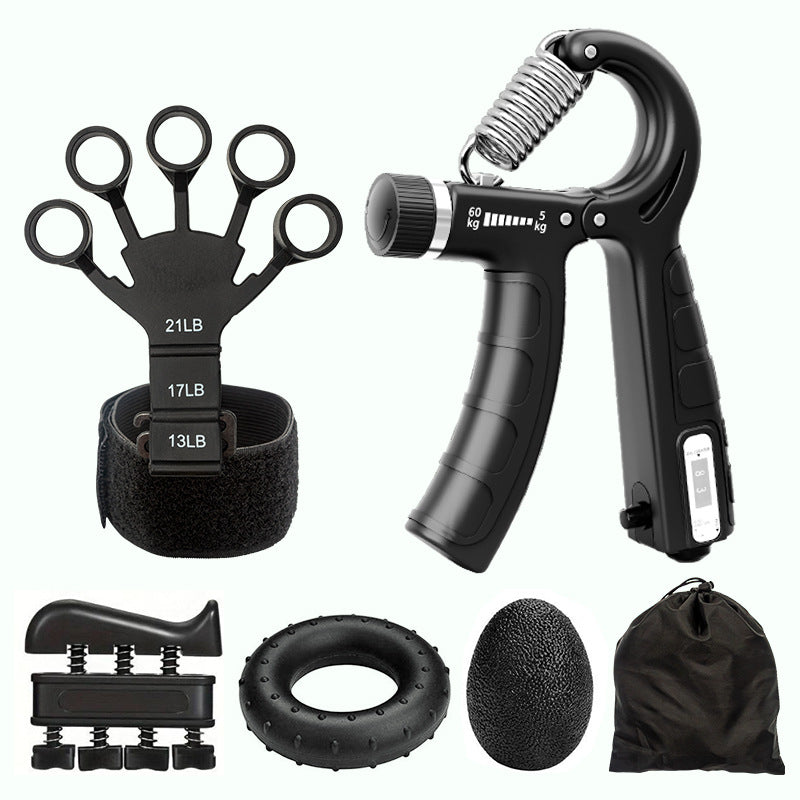 Finger & Hand Grip Trainer Set (5 Pcs)