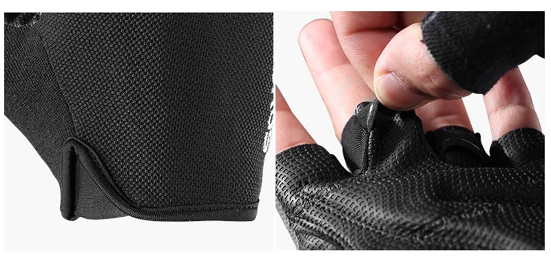 ROCKBROS Half-Finger Cycling Gloves - Breathable & Shockproof