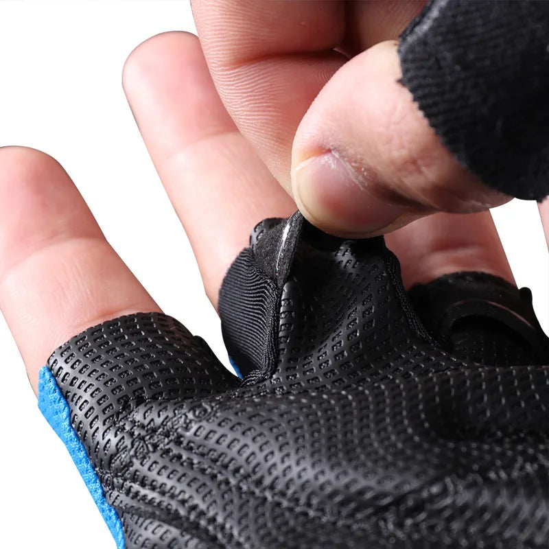 ROCKBROS Half-Finger Cycling Gloves - Breathable & Shockproof