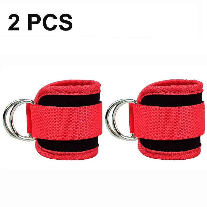 Ankle Straps & Resistance Bands Set – Gym, Yoga & Home Workouts