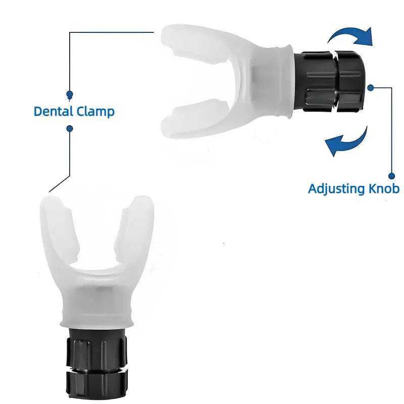 Silicone Breathing Trainer – Lung Capacity & Endurance Exercise Device