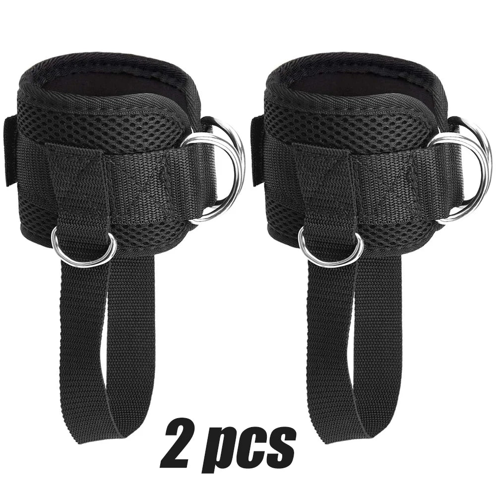 Padded Ankle Straps for Cable Machines – Men & Women