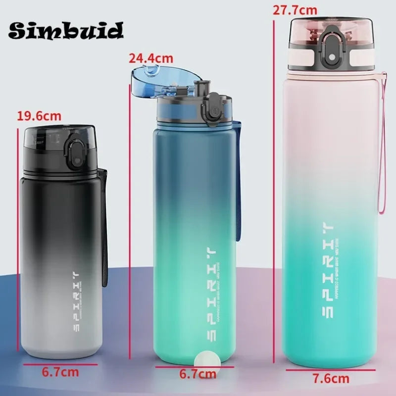 Leak-Proof Sports Water Bottle | 500ml / 650ml / 1000ml | Gym, Travel & Outdoor