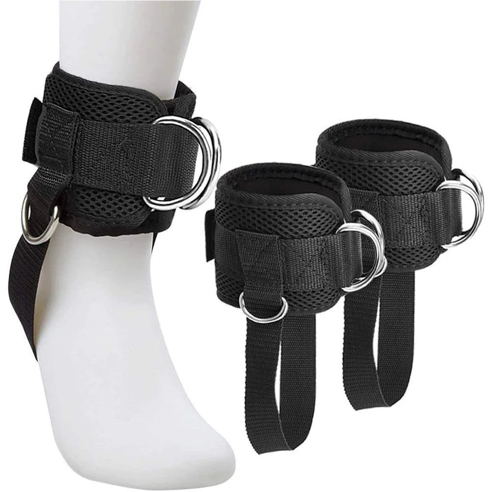 Padded Ankle Straps for Cable Machines – Men & Women
