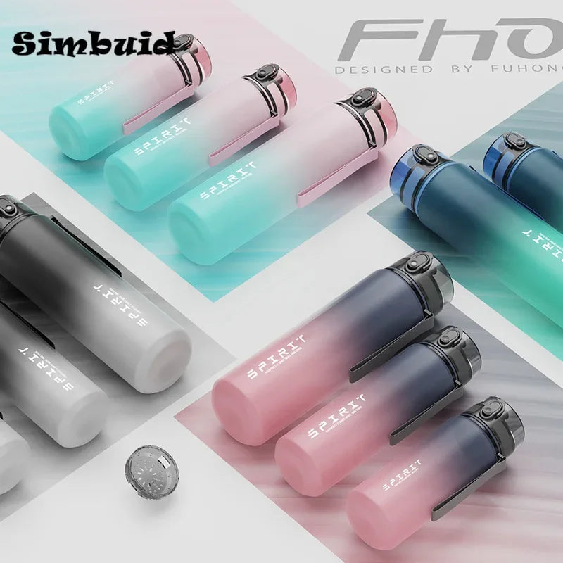 Leak-Proof Sports Water Bottle | 500ml / 650ml / 1000ml | Gym, Travel & Outdoor