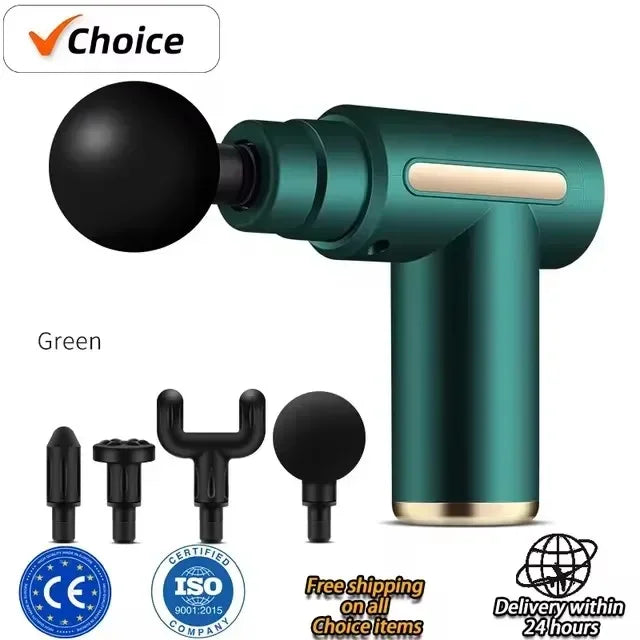 Mini Massage Gun – Portable Deep Tissue Muscle Relaxer
