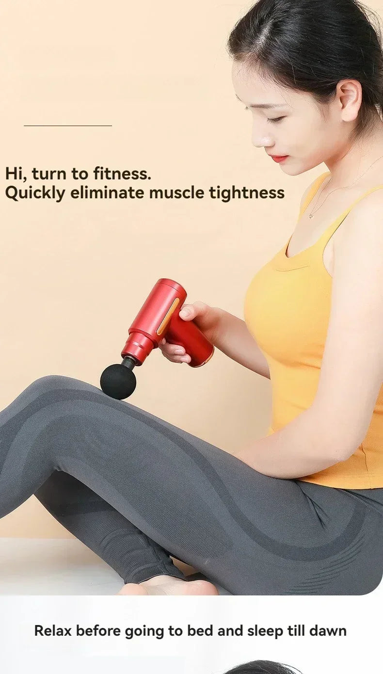 Mini Massage Gun – Portable Deep Tissue Muscle Relaxer