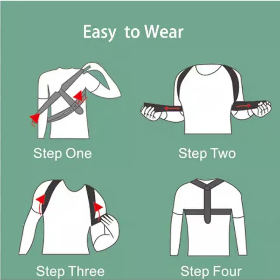 Adjustable Back Posture Corrector Belt