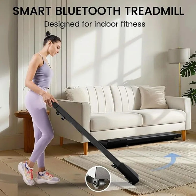 Superun 2-in-1 Walking Treadmill | 2.5HP Quiet Motor | Under-Desk Pad for Home & Office