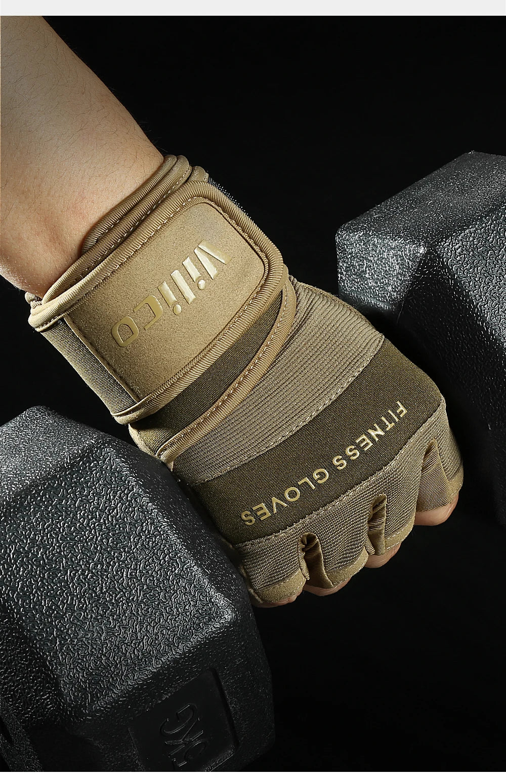 Half-Finger Cycling Gloves – Gym, Weightlifting & Crossfit