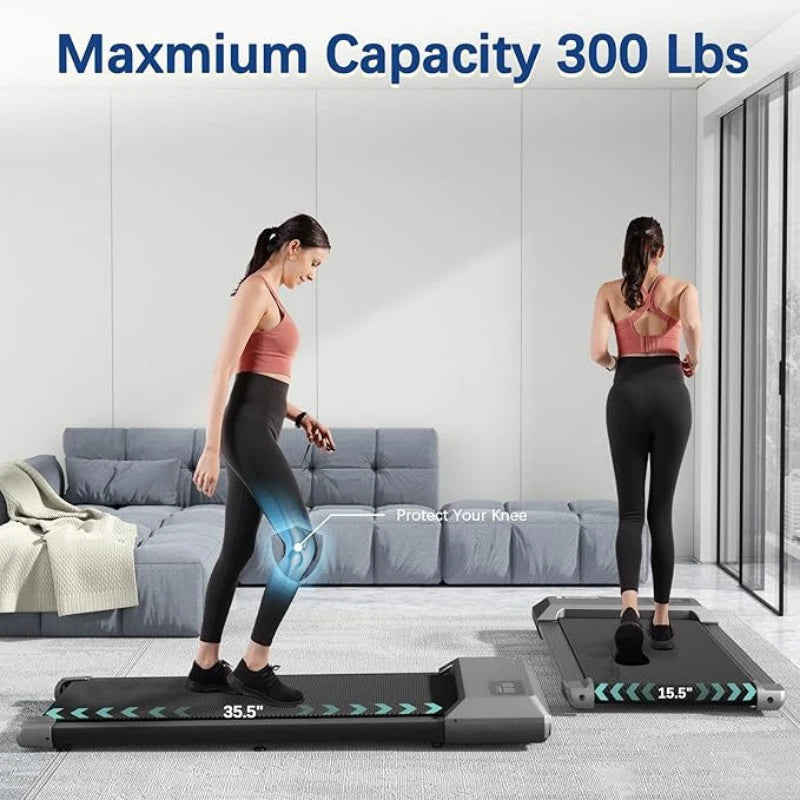 Heavy-Duty Folding Treadmill – 2.5HP, 300lb Capacity