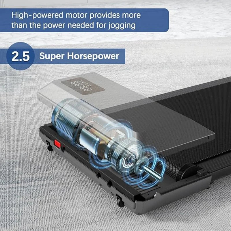 Heavy-Duty Folding Treadmill – 2.5HP, 300lb Capacity