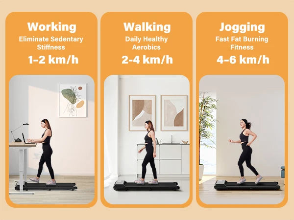 Heavy-Duty Folding Treadmill – 2.5HP, 300lb Capacity