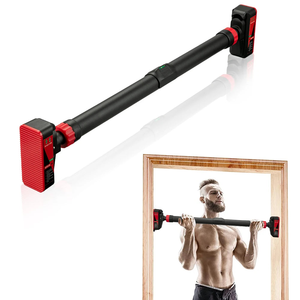 Pull-Up Bar with Level Gauge | 69–92cm Adjustable | 200kg Capacity