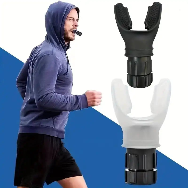 Silicone Breathing Trainer – Lung Capacity & Endurance Exercise Device