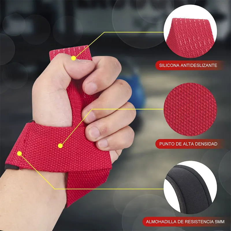 GOUNOD Sport Grip Belt – Non-Slip Deadlift & Pull-Up Bar Booster