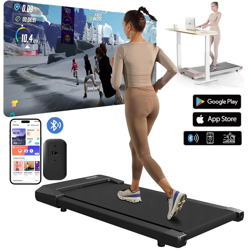 Heavy-Duty Folding Treadmill – 2.5HP, 300lb Capacity