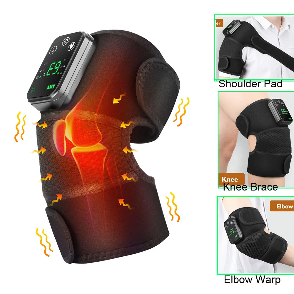 Electric Shoulder Massager with Heating Pad