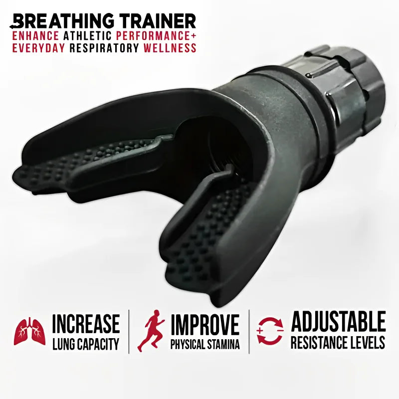 Silicone Breathing Trainer – Lung Capacity & Endurance Exercise Device