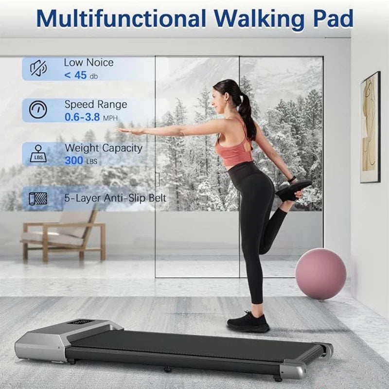 Heavy-Duty Folding Treadmill – 2.5HP, 300lb Capacity
