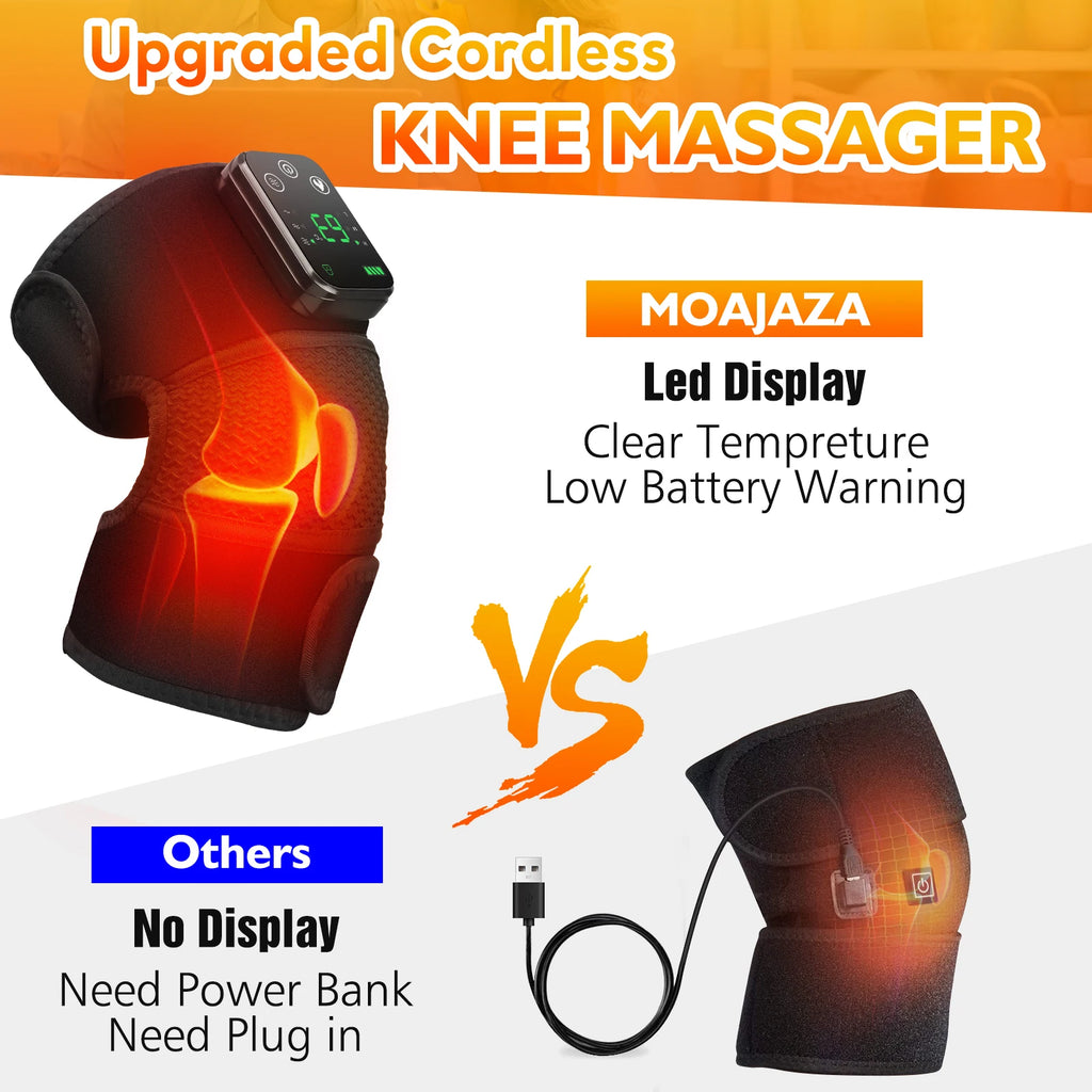 Electric Shoulder Massager with Heating Pad