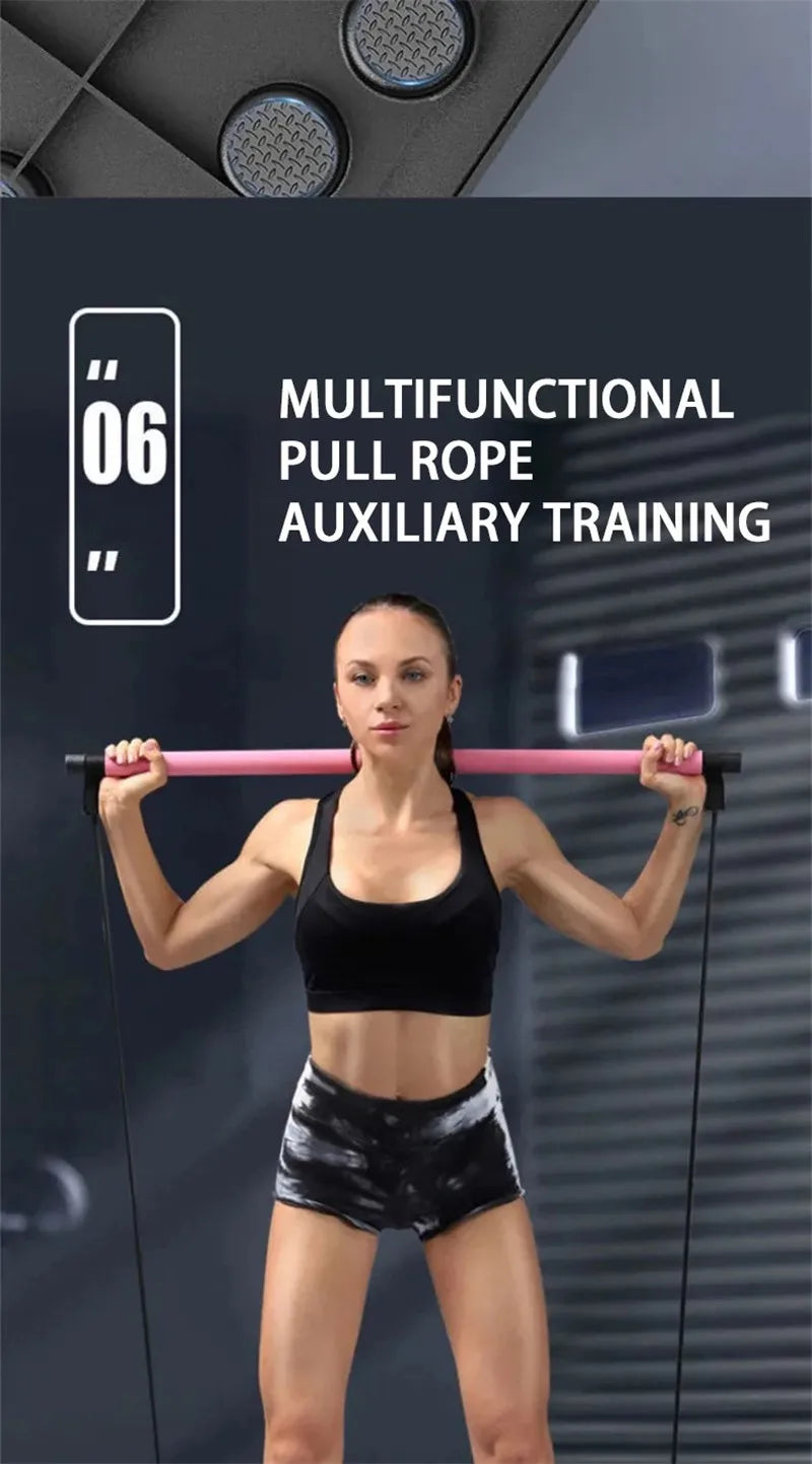 Push-Up Board Set with Handles – Foldable Multi-Function Chest & Arm Trainer