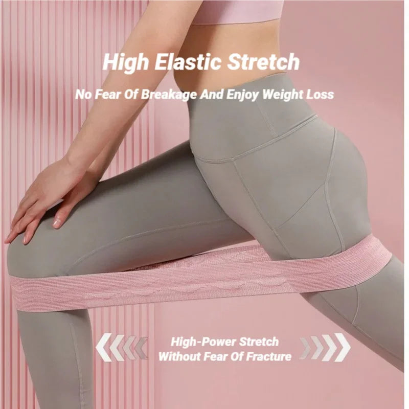 Fabric Resistance Band – Hip & Glute Training (20–90lb)