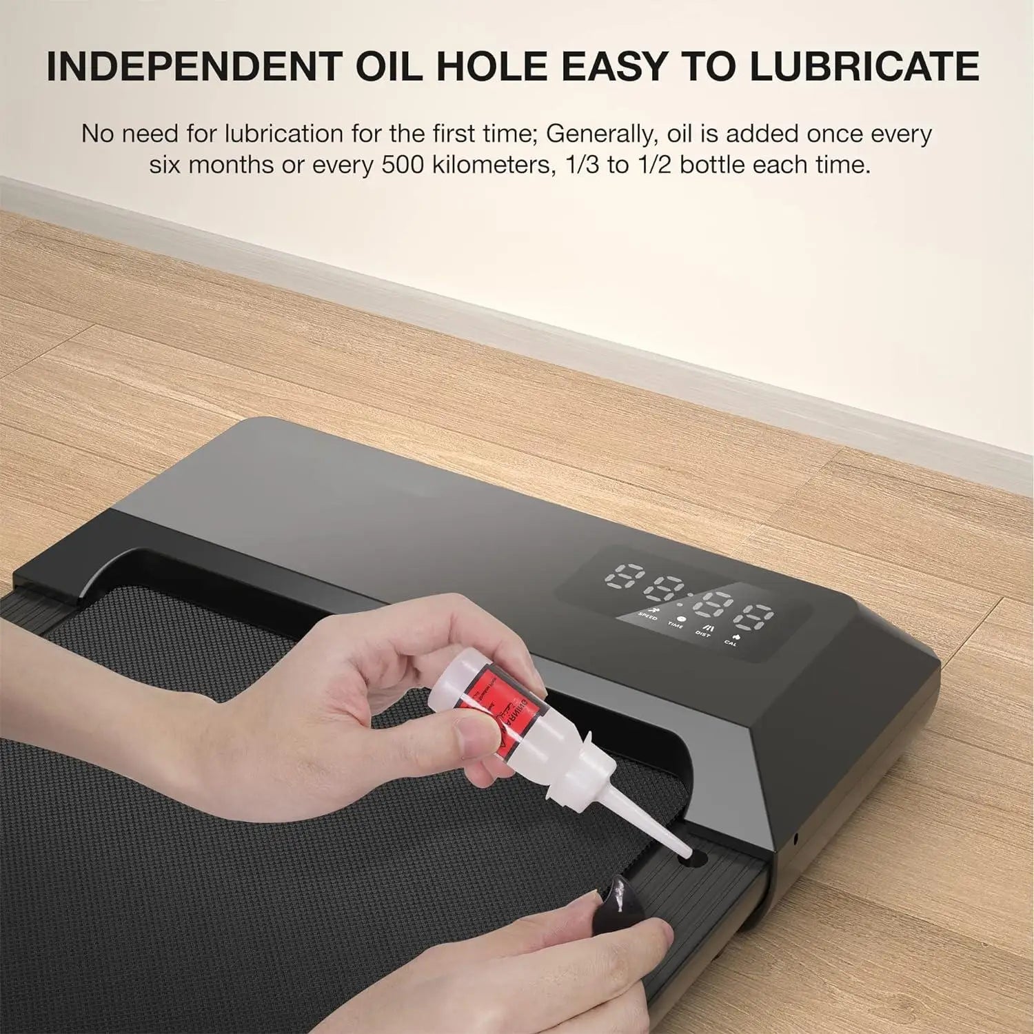 Superun 2-in-1 Walking Treadmill | 2.5HP Quiet Motor | Under-Desk Pad for Home & Office