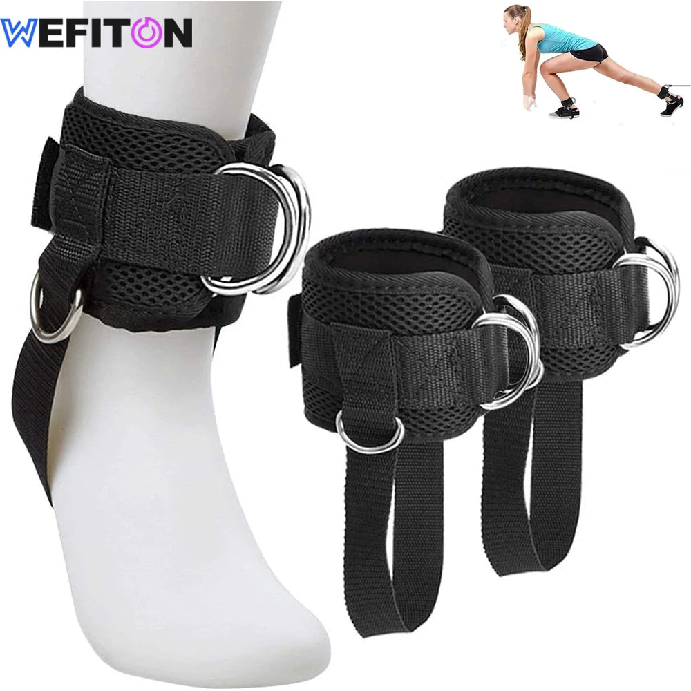 Padded Ankle Straps for Cable Machines – Men & Women