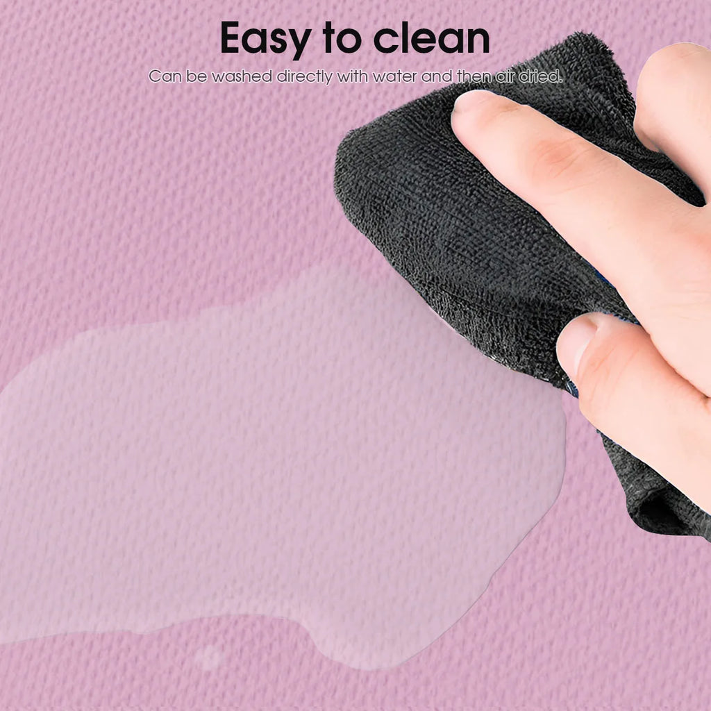 Pink Foldable Eco-Friendly Travel Yoga Mat